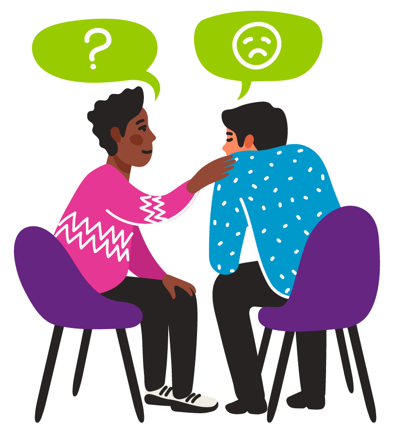 Empathy. Empathy and Compassion concept